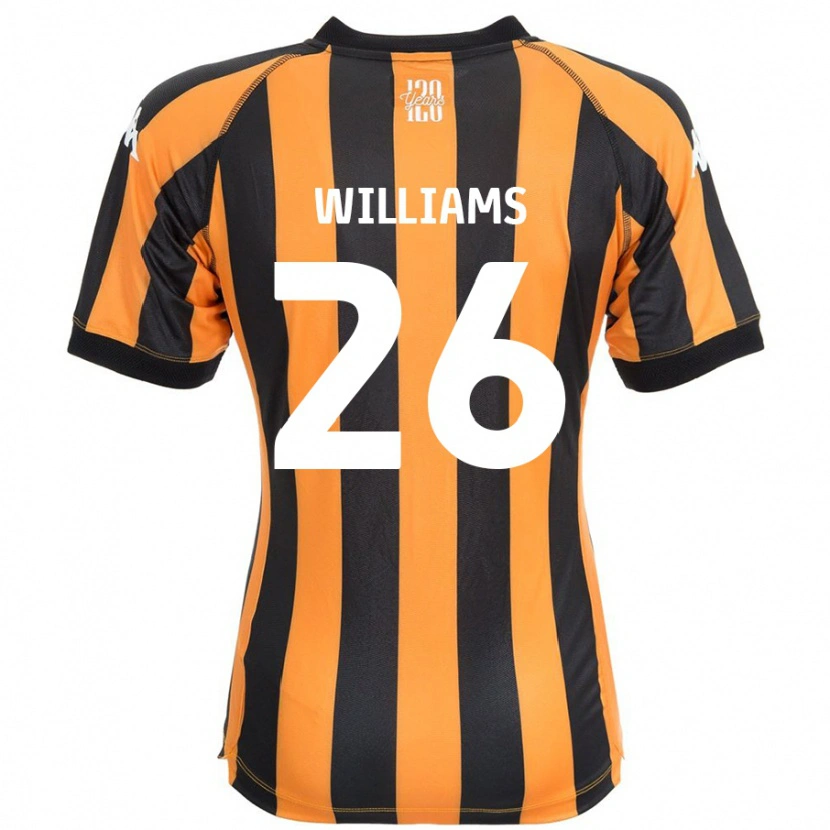 Danxen Men Annabel Williams #26 Black Amber Home Jersey 2024/25 T-Shirt