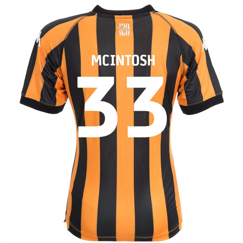 Danxen Men Lucy Mcintosh #33 Black Amber Home Jersey 2024/25 T-Shirt