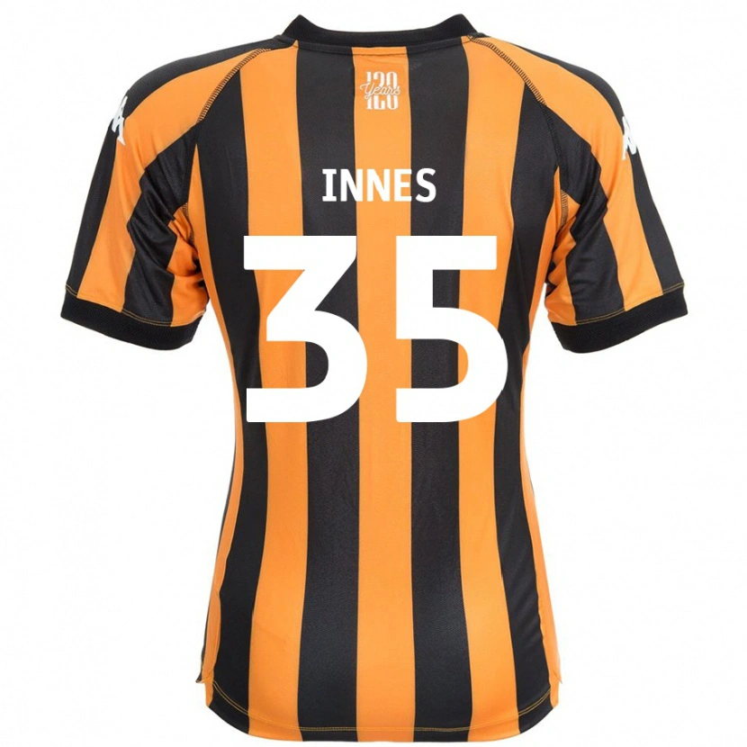 Danxen Men Emma Innes #35 Black Amber Home Jersey 2024/25 T-Shirt