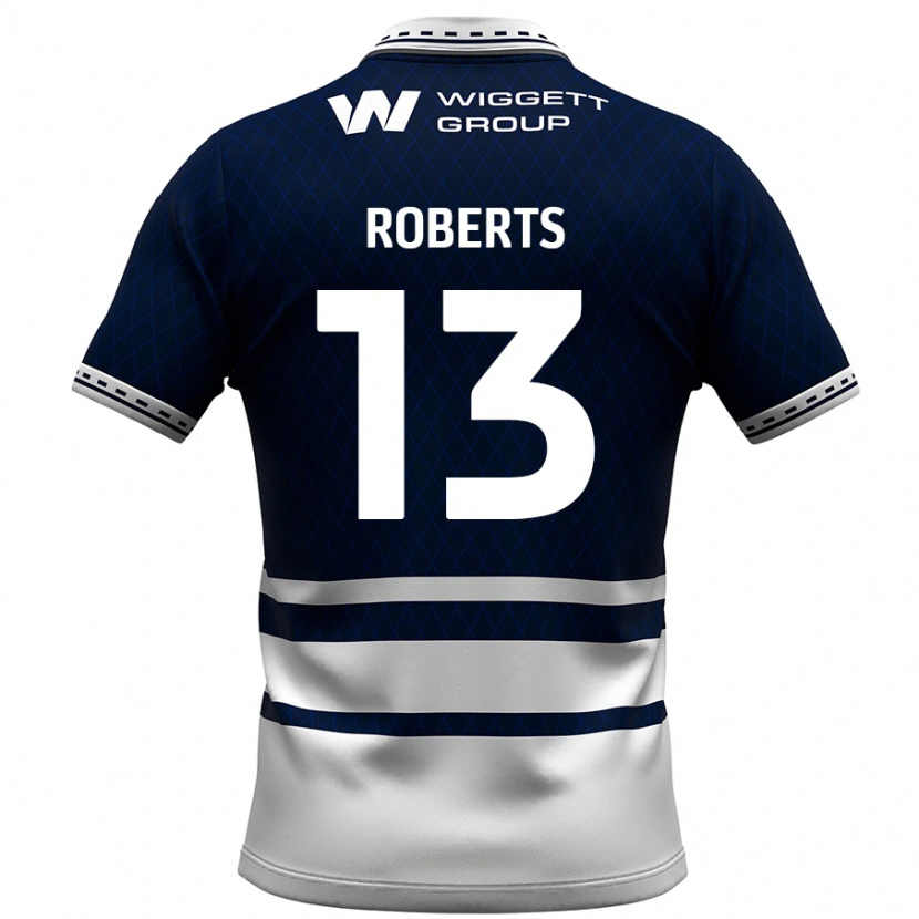 Danxen Men Liam Roberts #13 Navy Blue White Home Jersey 2024/25 T-Shirt