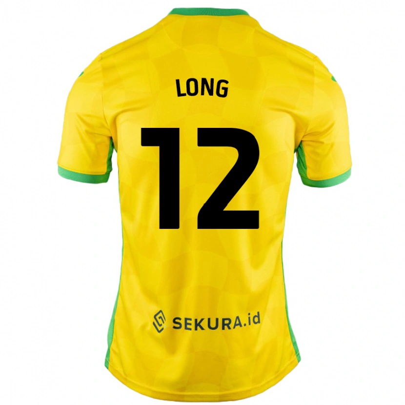 Danxen Men George Long #12 Yellow Green Home Jersey 2024/25 T-Shirt