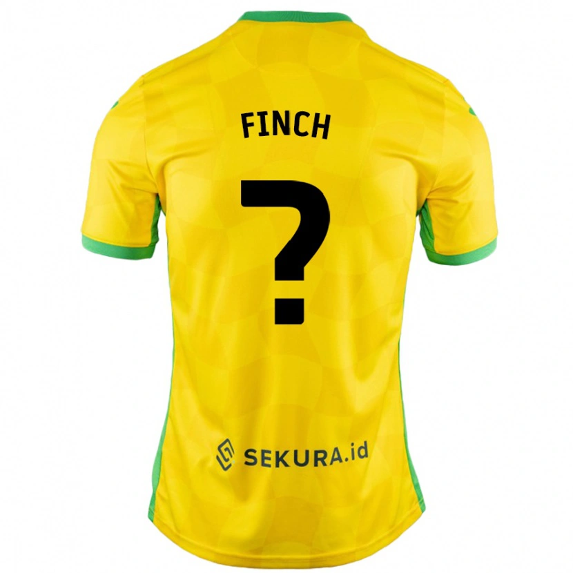 Danxen Men Tom Finch #0 Yellow Green Home Jersey 2024/25 T-Shirt