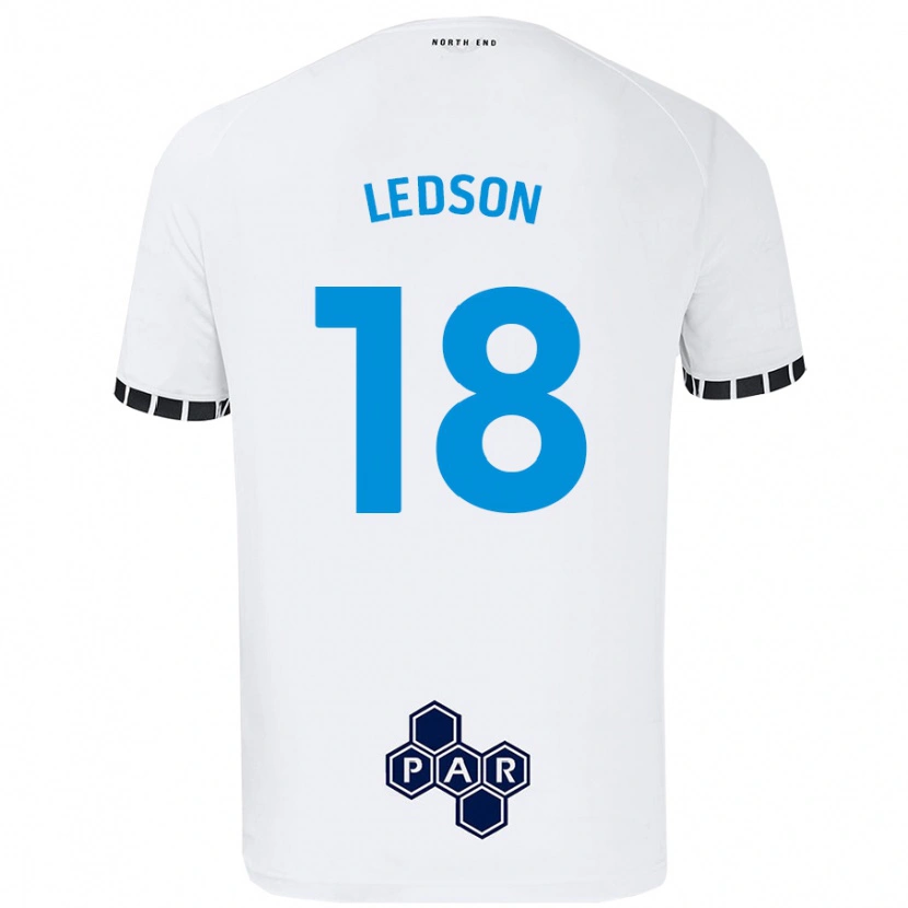 Danxen Men Ryan Ledson #18 White Home Jersey 2024/25 T-Shirt