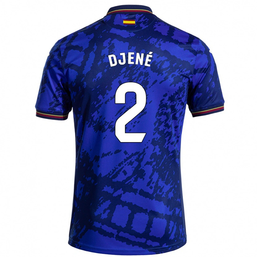 Danxen Men Djené #2 Darker Blue Home Jersey 2024/25 T-Shirt