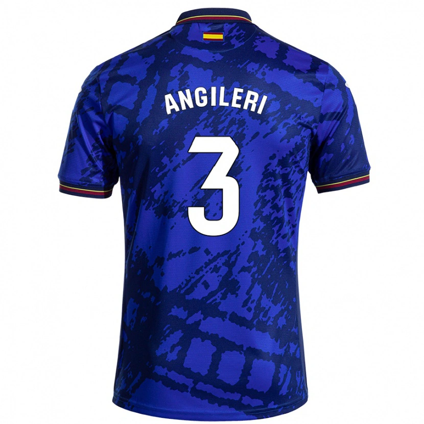 Danxen Men Fabrizio Angileri #3 Darker Blue Home Jersey 2024/25 T-Shirt