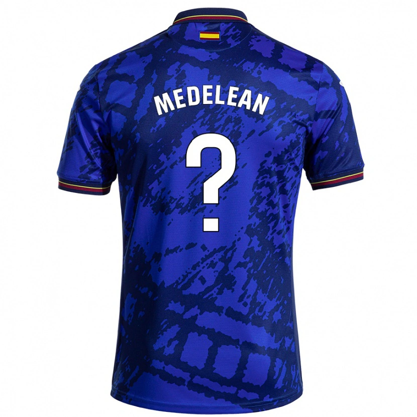 Danxen Men Valentin Medelean #0 Darker Blue Home Jersey 2024/25 T-Shirt