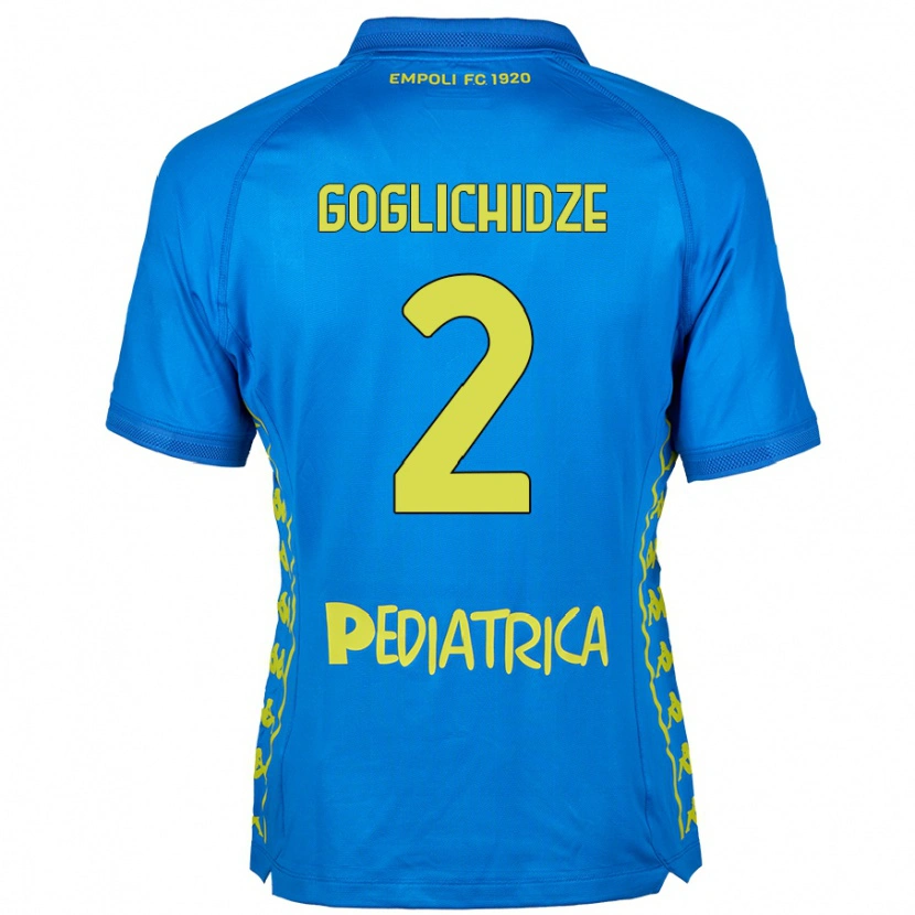 Danxen Men Saba Goglichidze #2 Blue Home Jersey 2024/25 T-Shirt