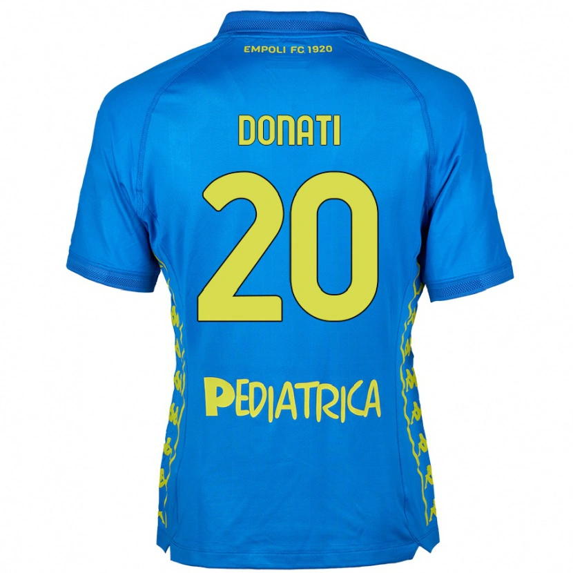 Danxen Men Francesco Donati #20 Blue Home Jersey 2024/25 T-Shirt