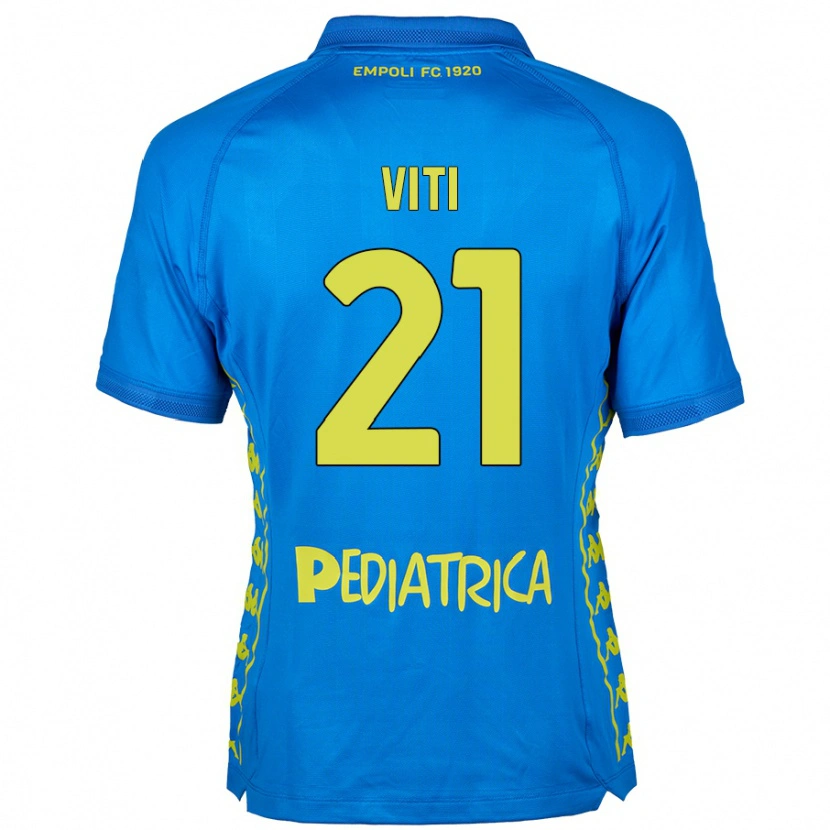 Danxen Men Mattia Viti #21 Blue Home Jersey 2024/25 T-Shirt