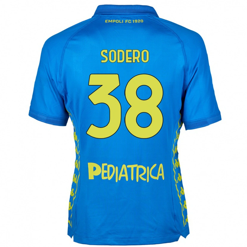 Danxen Men Andrea Sodero #38 Blue Home Jersey 2024/25 T-Shirt