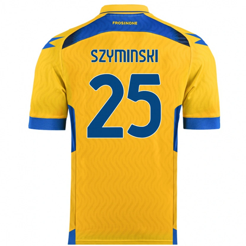 Danxen Men Przemyslaw Szyminski #25 Yellow Home Jersey 2024/25 T-Shirt