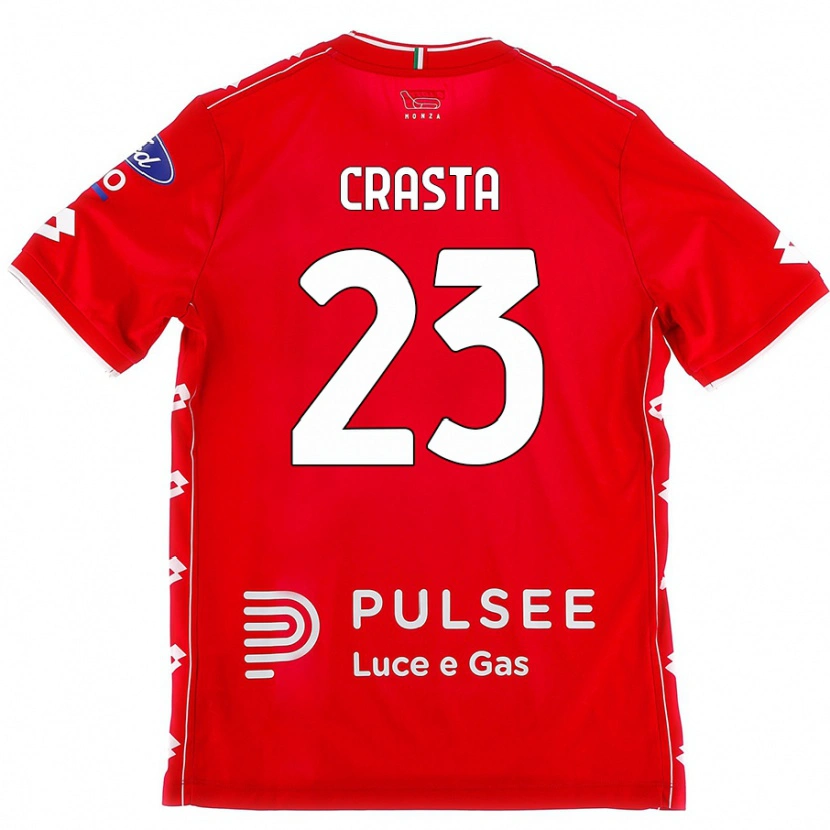 Danxen Men Mario Crasta #23 Red White Home Jersey 2024/25 T-Shirt