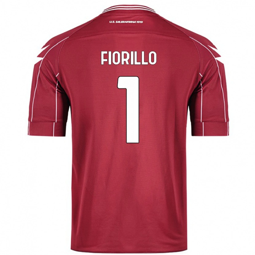 Danxen Men Vincenzo Fiorillo #1 Burgundy Home Jersey 2024/25 T-Shirt