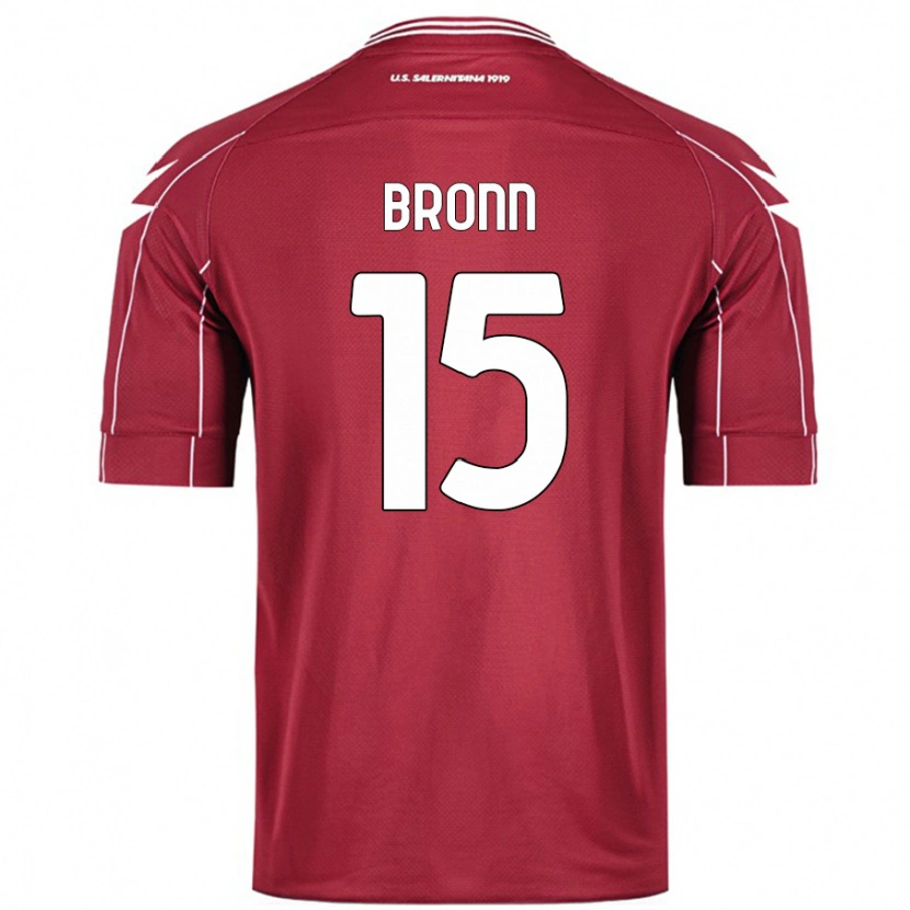 Danxen Men Dylan Bronn #15 Burgundy Home Jersey 2024/25 T-Shirt