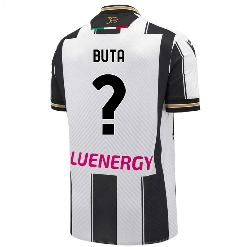 Danxen Men Leonardo Buta #0 White Black Home Jersey 2024/25 T-Shirt