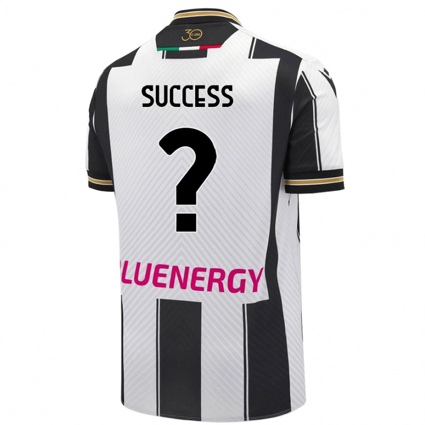 Danxen Men Isaac Success #0 White Black Home Jersey 2024/25 T-Shirt