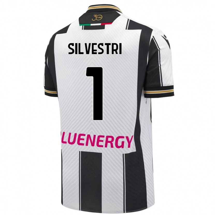 Danxen Men Marco Silvestri #1 White Black Home Jersey 2024/25 T-Shirt