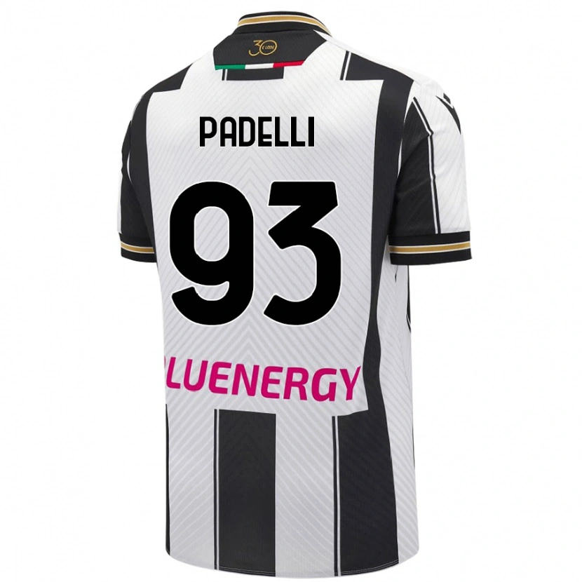 Danxen Men Daniele Padelli #93 White Black Home Jersey 2024/25 T-Shirt