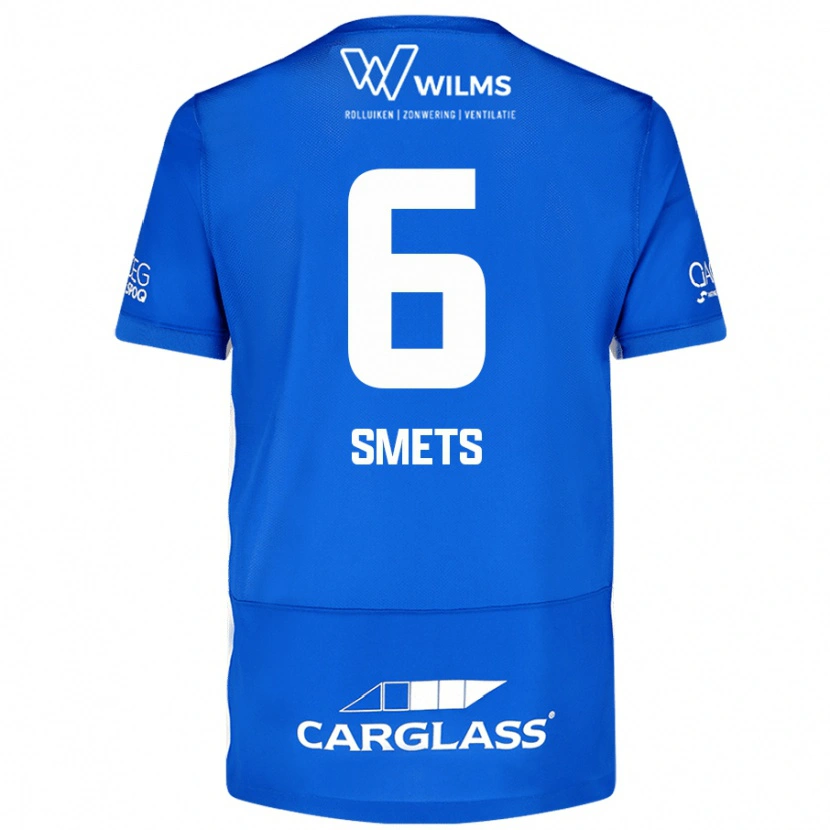 Danxen Men Matte Smets #6 Blue Home Jersey 2024/25 T-Shirt