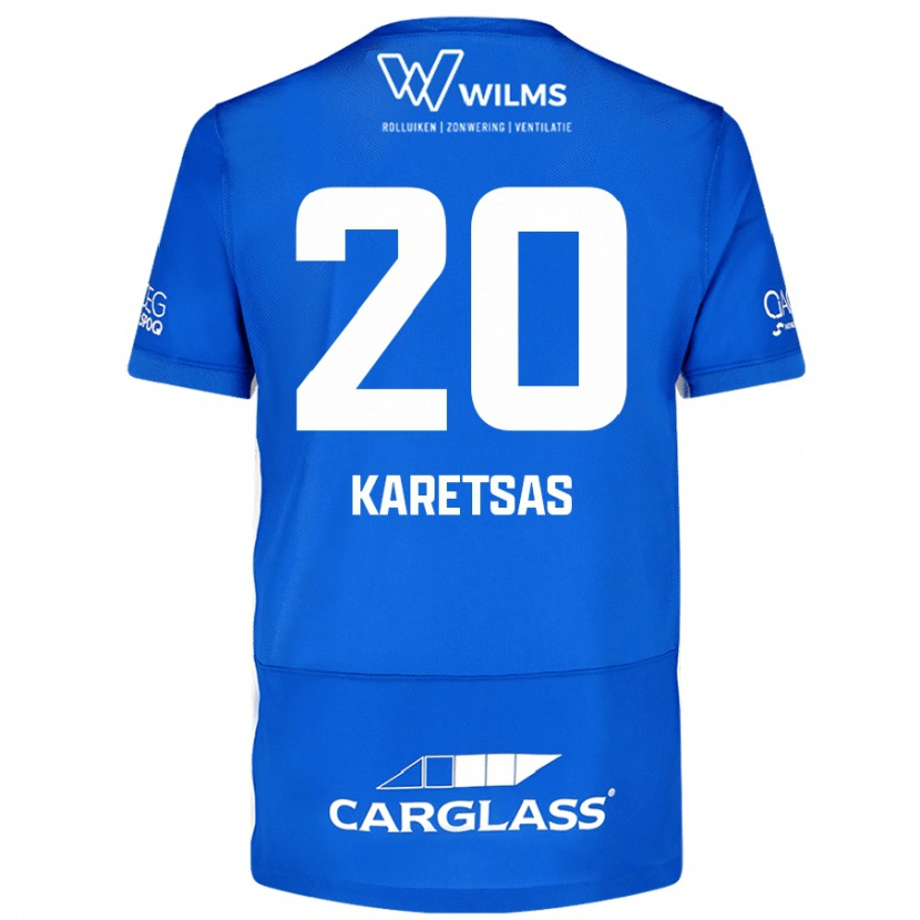 Danxen Men Konstantinos Karetsas #20 Blue Home Jersey 2024/25 T-Shirt