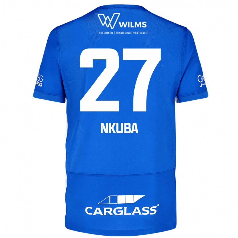 Danxen Men Ken Nkuba #27 Blue Home Jersey 2024/25 T-Shirt