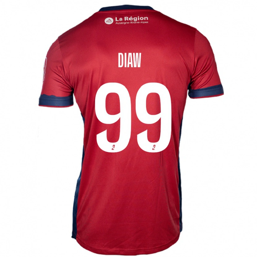 Danxen Men Mory Diaw #99 Light Burgundy Home Jersey 2024/25 T-Shirt