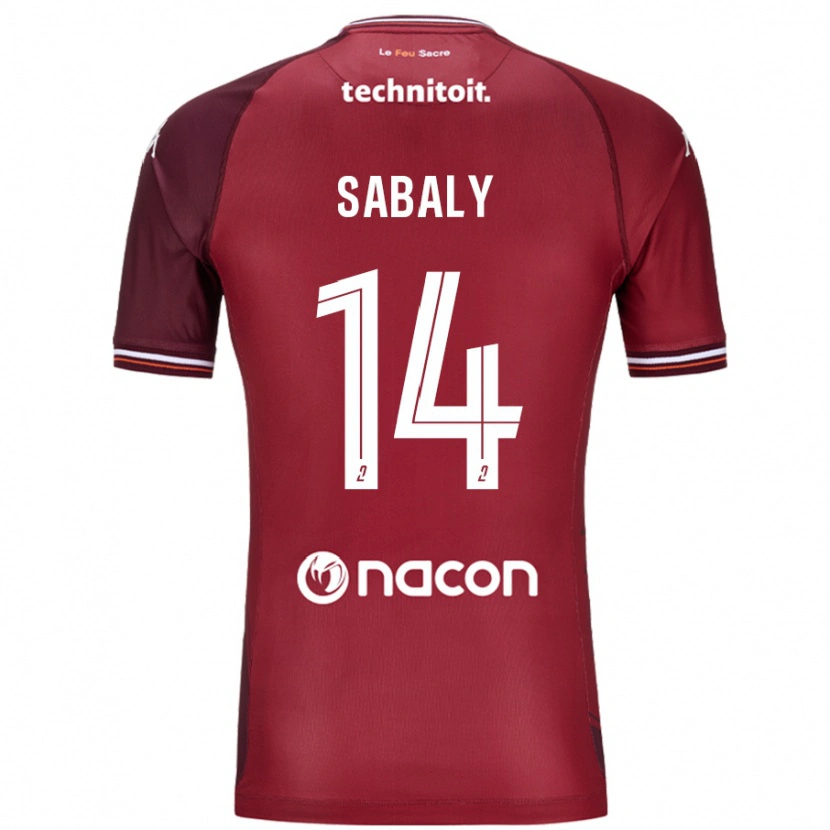 Danxen Men Cheikh Sabaly #14 Red Granata Home Jersey 2024/25 T-Shirt