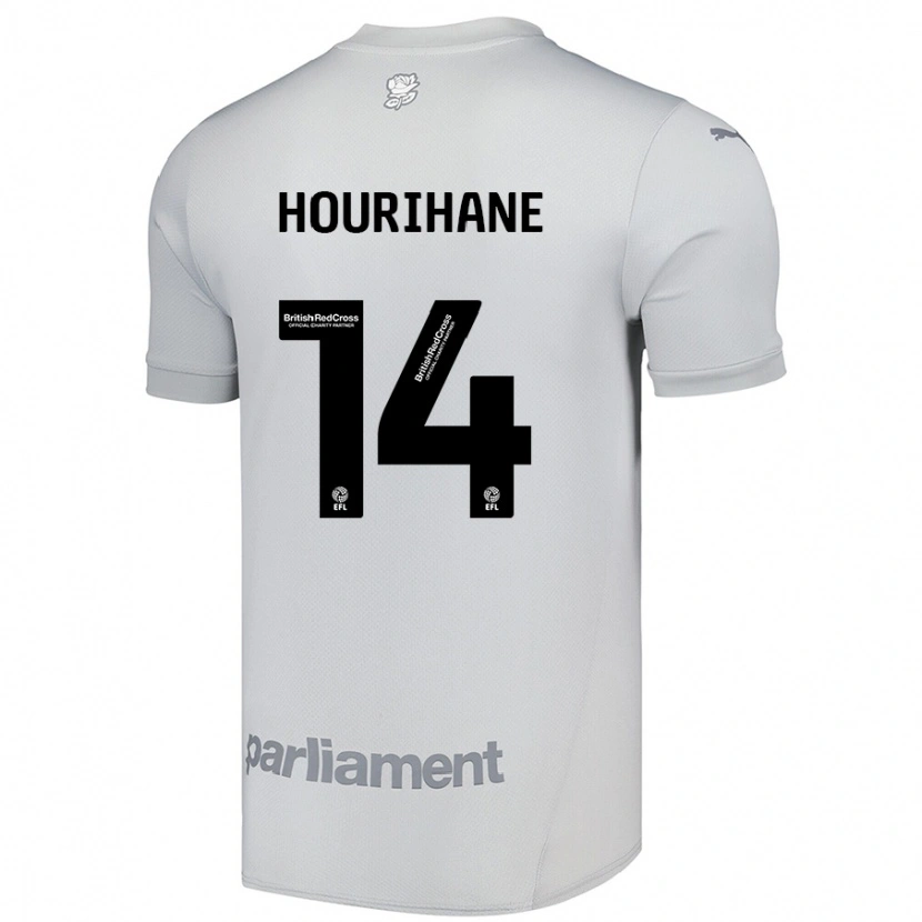 Danxen Men Conor Hourihane #14 Silver Gray Away Jersey 2024/25 T-Shirt