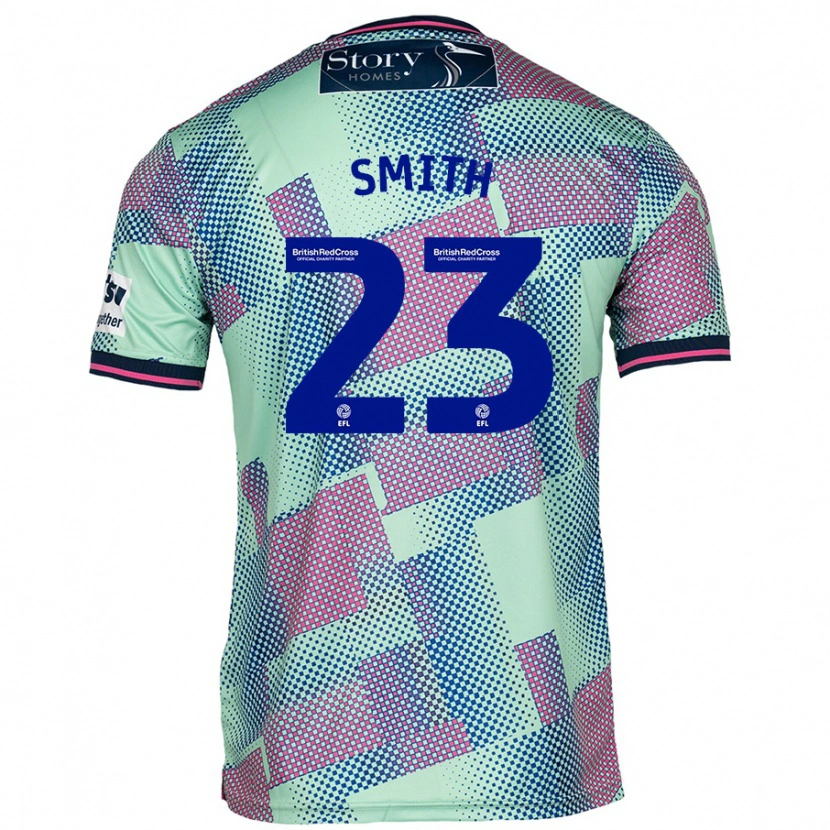 Danxen Men Jude Smith #23 Green Away Jersey 2024/25 T-Shirt