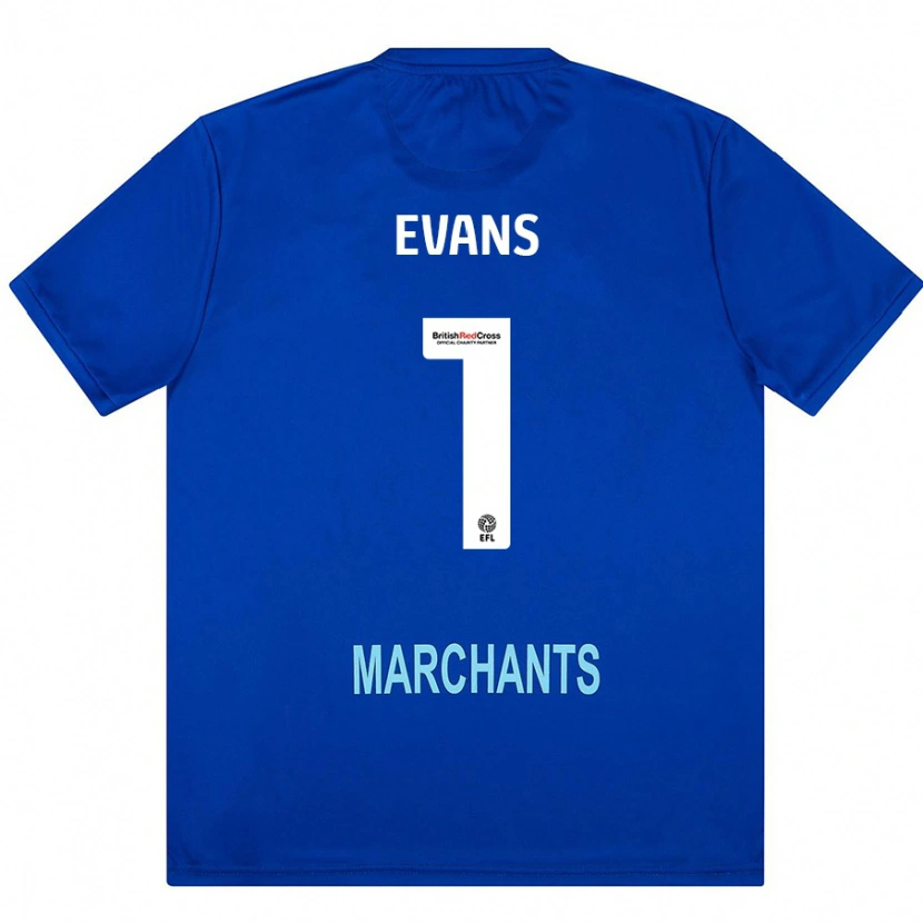 Danxen Men Owen Evans #1 Green Away Jersey 2024/25 T-Shirt