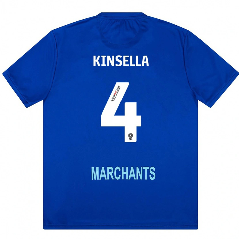 Danxen Men Liam Kinsella #4 Green Away Jersey 2024/25 T-Shirt