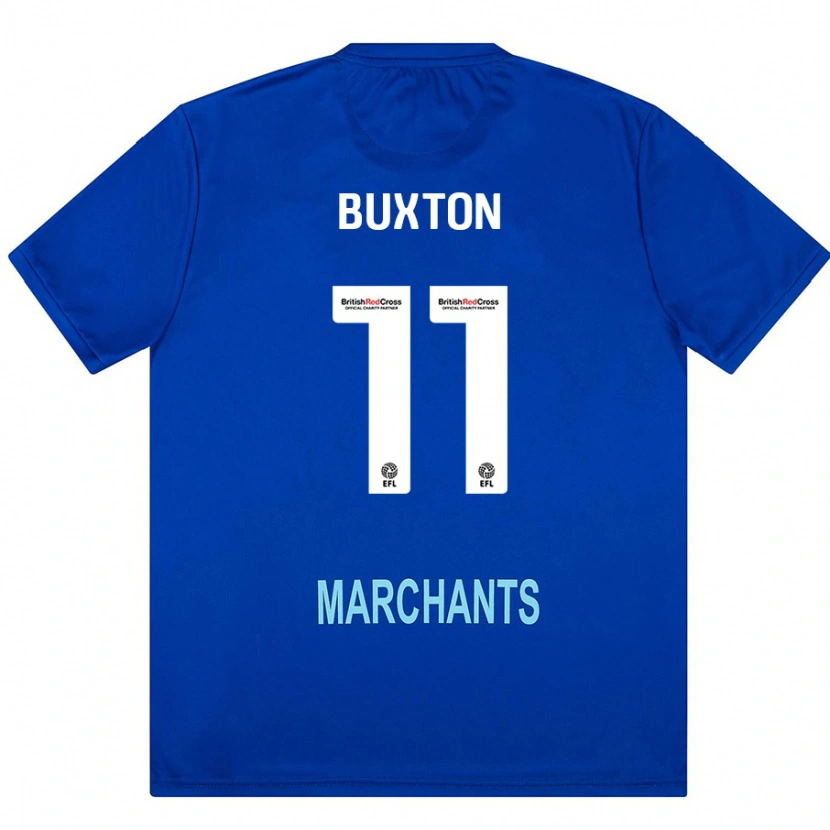 Danxen Men Charlotte Buxton #11 Green Away Jersey 2024/25 T-Shirt