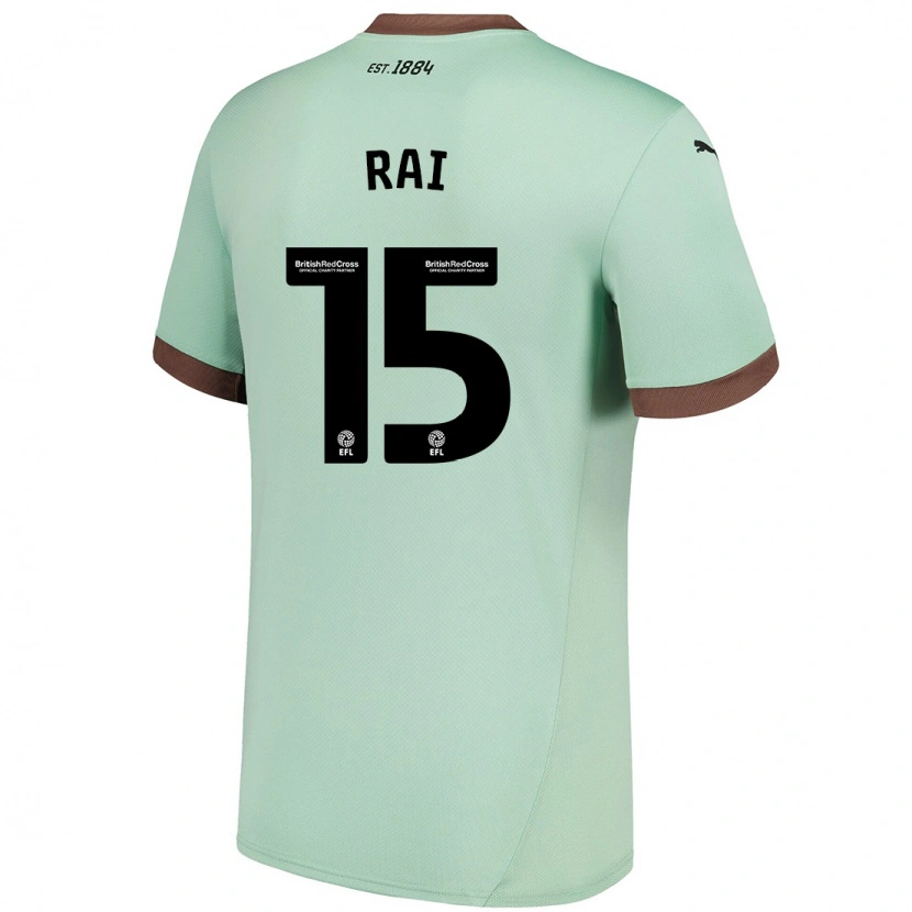 Danxen Men Kira Rai #15 Pale Green Away Jersey 2024/25 T-Shirt