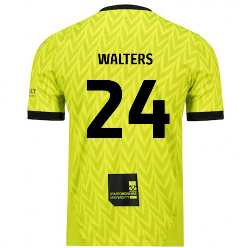 Danxen Men Rhys Walters #24 Fluorescent Green Away Jersey 2024/25 T-Shirt