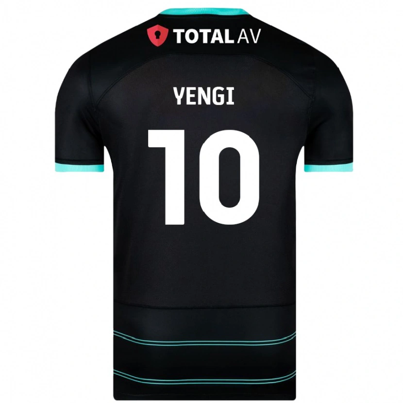 Danxen Men Kusini Yengi #10 Black Away Jersey 2024/25 T-Shirt