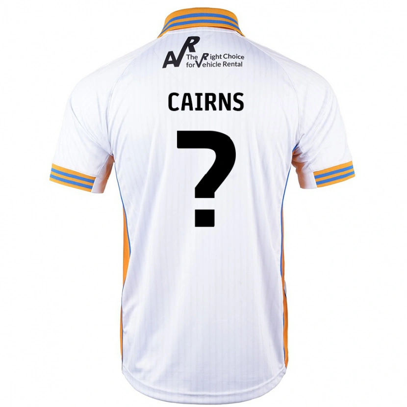 Danxen Men Karsten Cairns #0 White Away Jersey 2024/25 T-Shirt