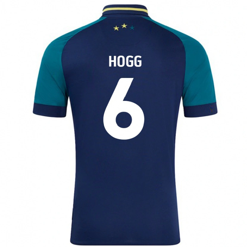 Danxen Men Jonathan Hogg #6 Navy Dark Green Away Jersey 2024/25 T-Shirt