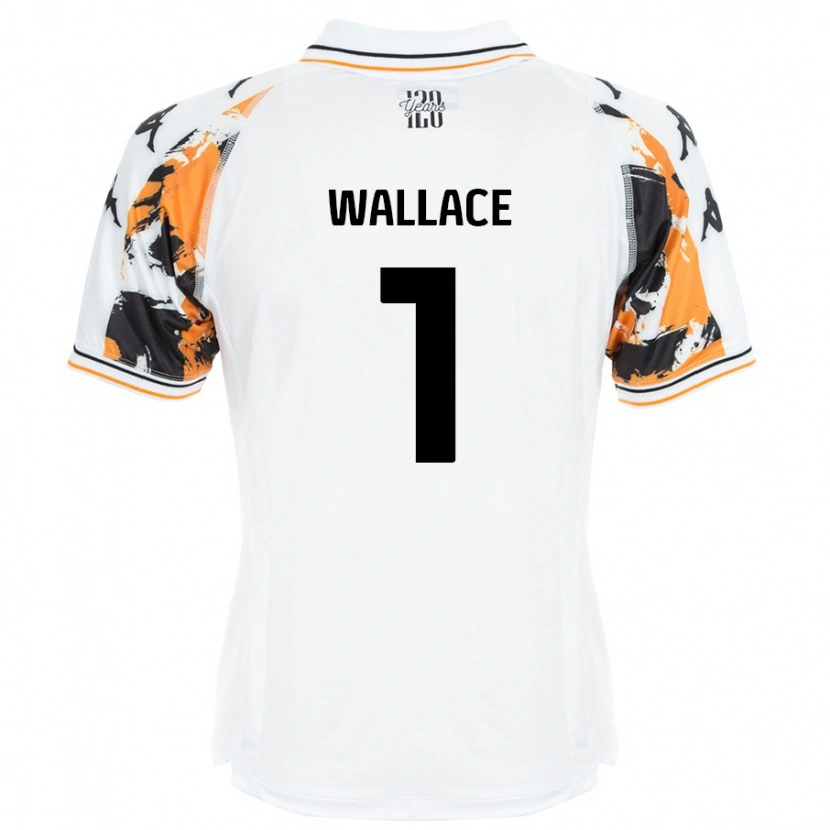 Danxen Men Abbi Wallace #1 White Away Jersey 2024/25 T-Shirt