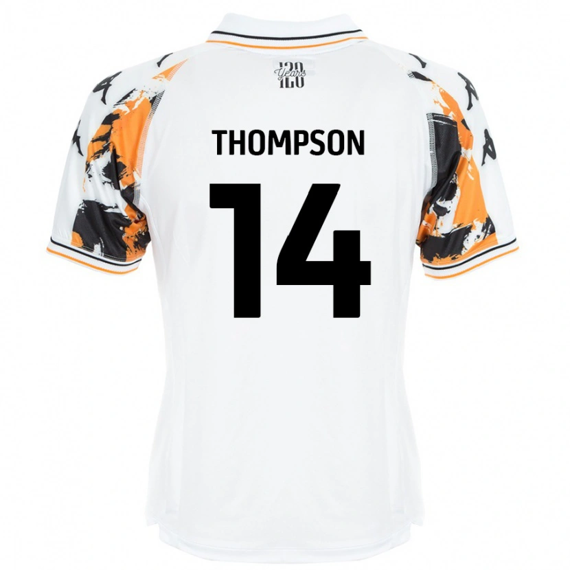 Danxen Men Katie Thompson #14 White Away Jersey 2024/25 T-Shirt