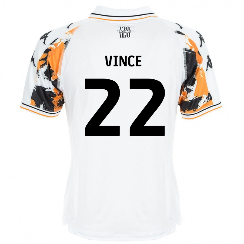 Danxen Men Anna Vince #22 White Away Jersey 2024/25 T-Shirt