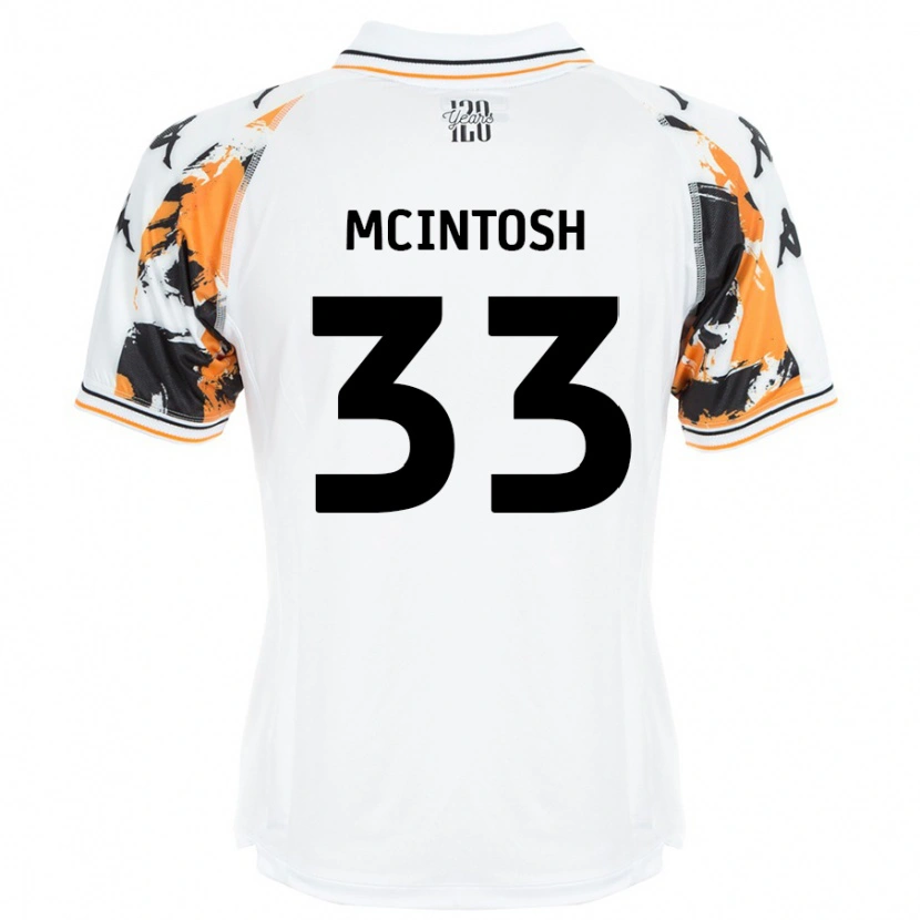 Danxen Men Lucy Mcintosh #33 White Away Jersey 2024/25 T-Shirt