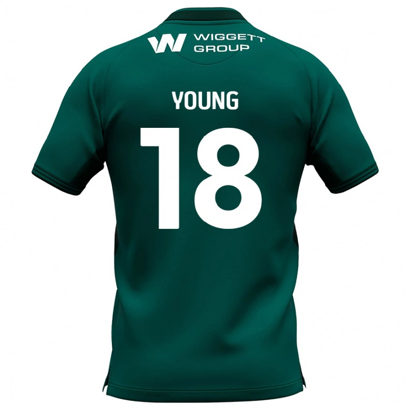 Danxen Men Michelle Young #18 Green Away Jersey 2024/25 T-Shirt