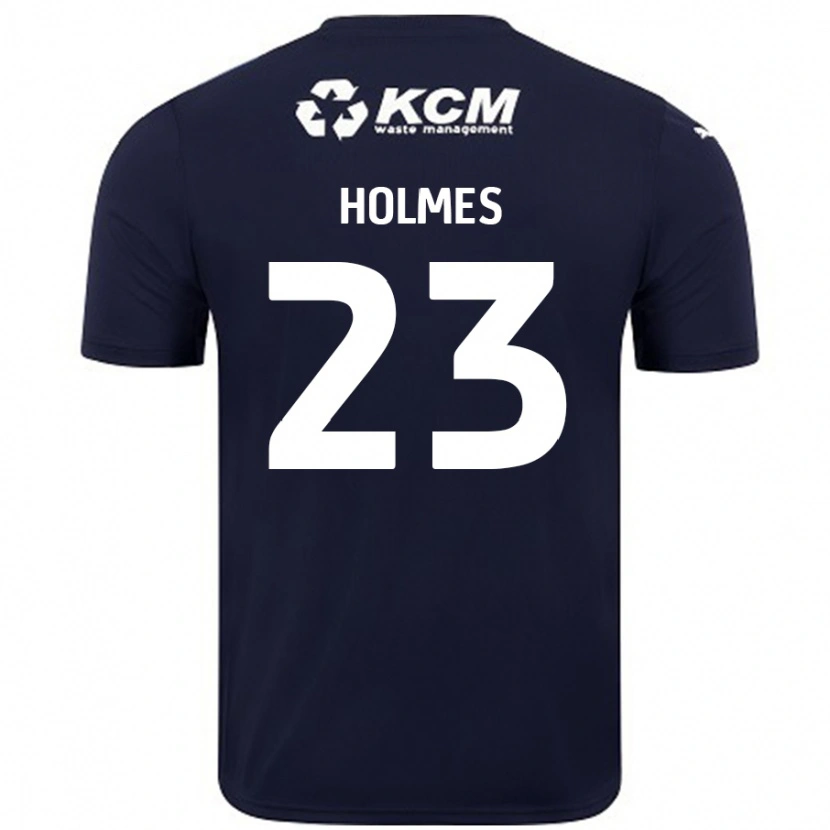 Danxen Men Jack Holmes #23 Navy Blue Away Jersey 2024/25 T-Shirt