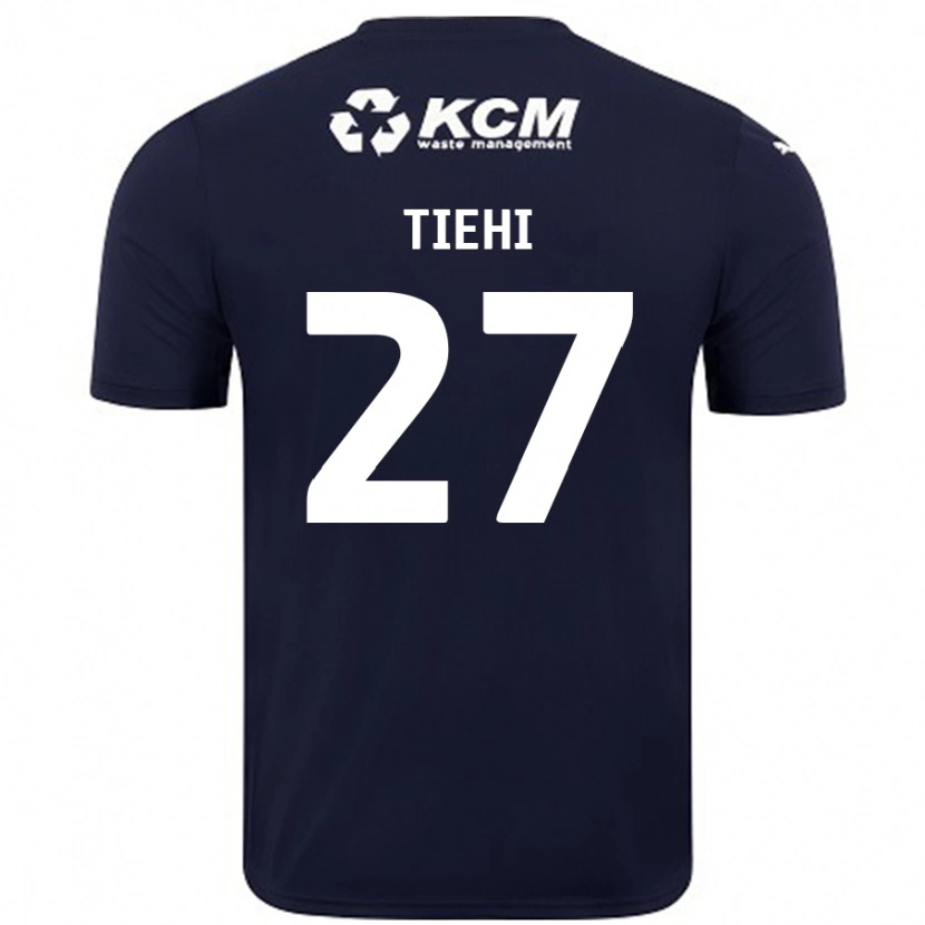 Danxen Men Christ Tiehi #27 Navy Blue Away Jersey 2024/25 T-Shirt