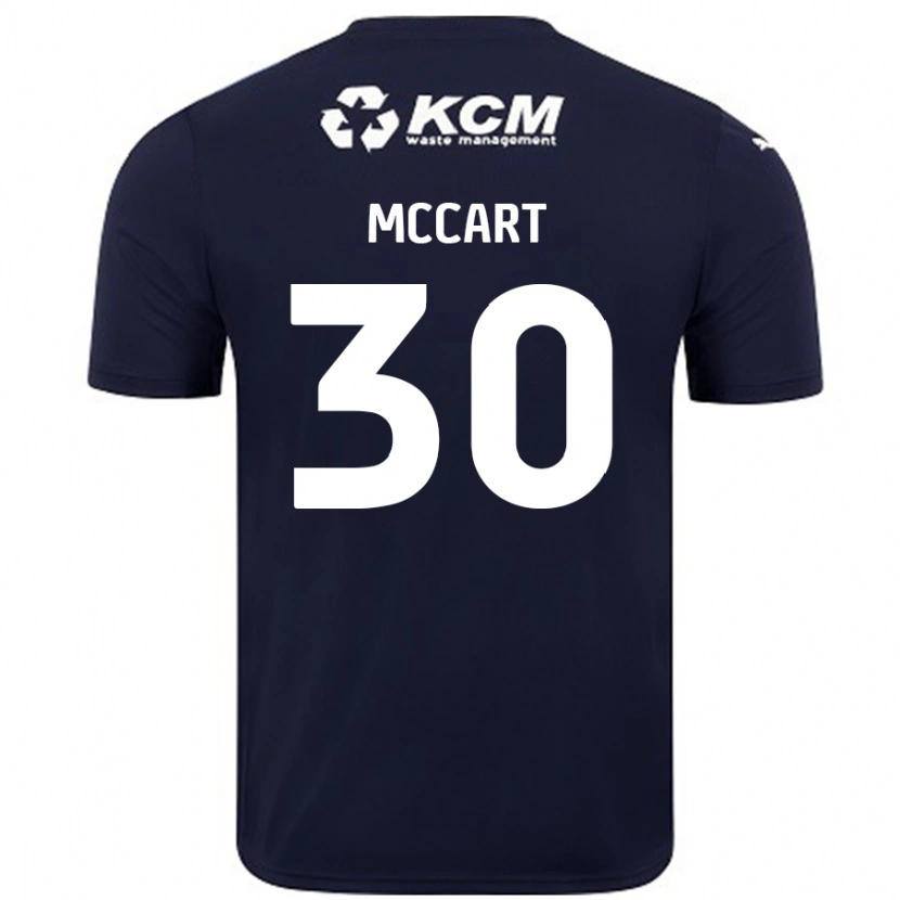 Danxen Men Jamie Mccart #30 Navy Blue Away Jersey 2024/25 T-Shirt