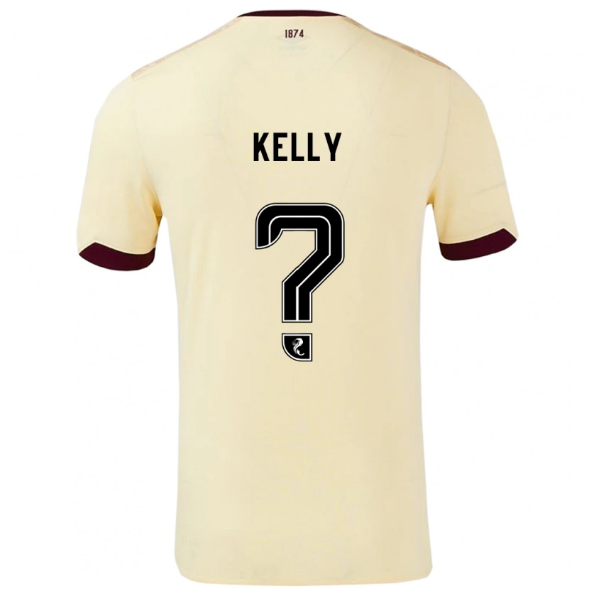 Danxen Men Ryan Kelly #0 Cream Burgundy Away Jersey 2024/25 T-Shirt