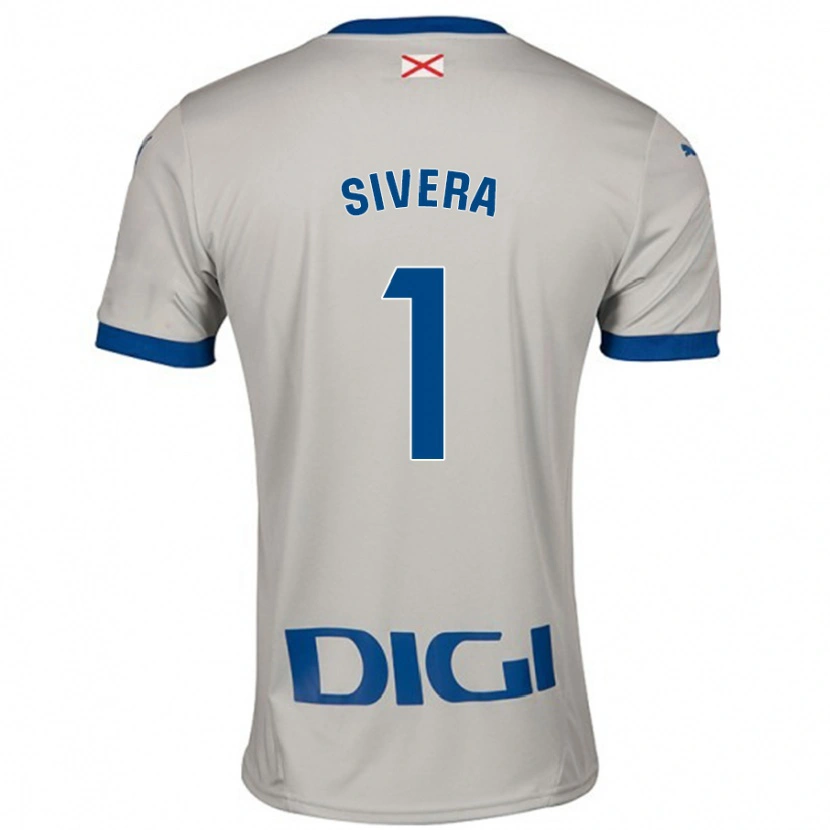 Danxen Men Antonio Sivera #1 Light Gray Away Jersey 2024/25 T-Shirt