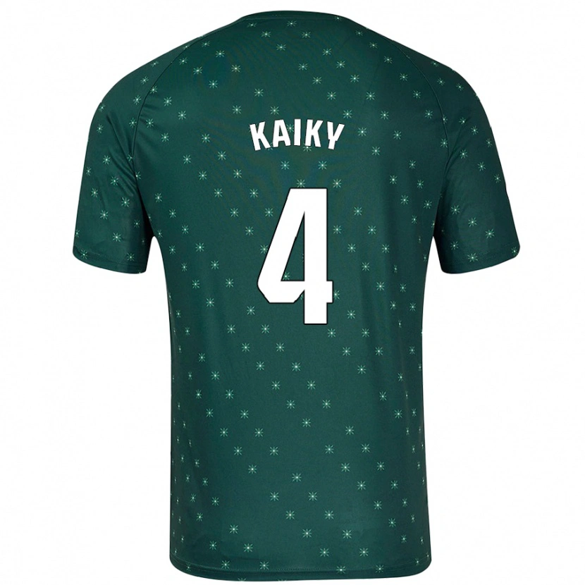 Danxen Men Kaiky #4 Dark Green Away Jersey 2024/25 T-Shirt