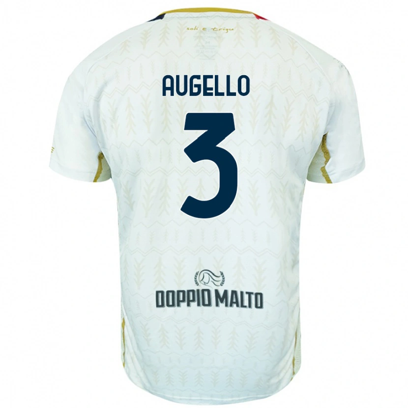 Danxen Men Tommaso Augello #3 White Away Jersey 2024/25 T-Shirt