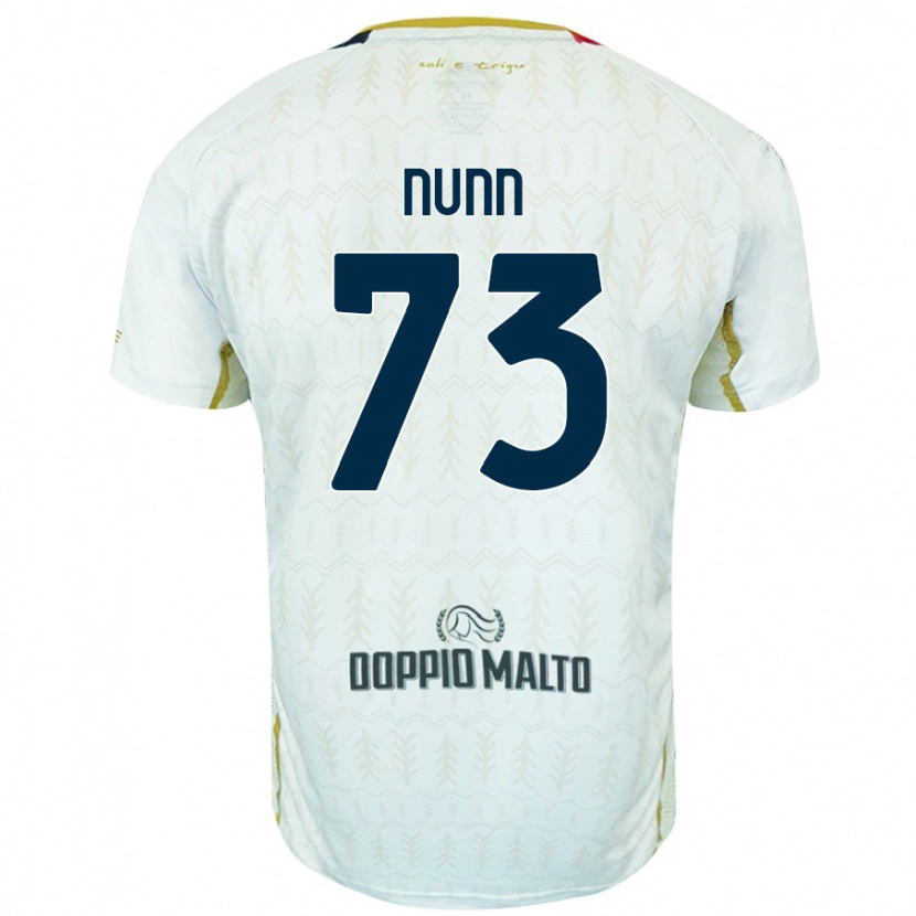 Danxen Men Jack Nunn #73 White Away Jersey 2024/25 T-Shirt